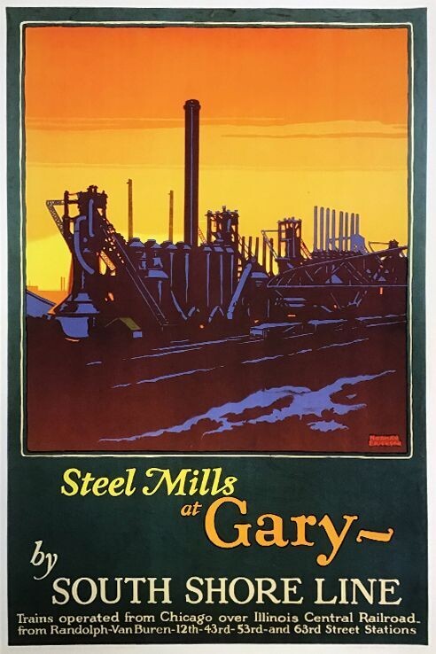 Steel Mills at Gary
