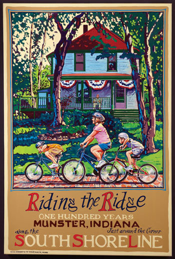 Riding the Ridge | South Shore Posters