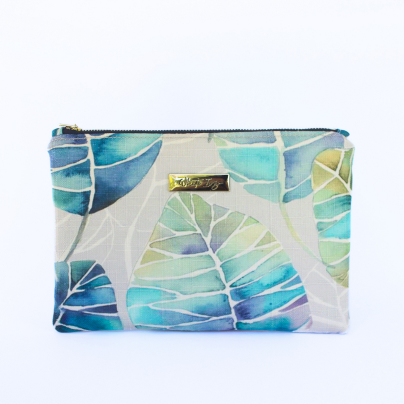 Blue &amp; Turquoise Flat Pouch
