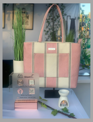 Pink Trendsetter Handbag / Laptop Bag