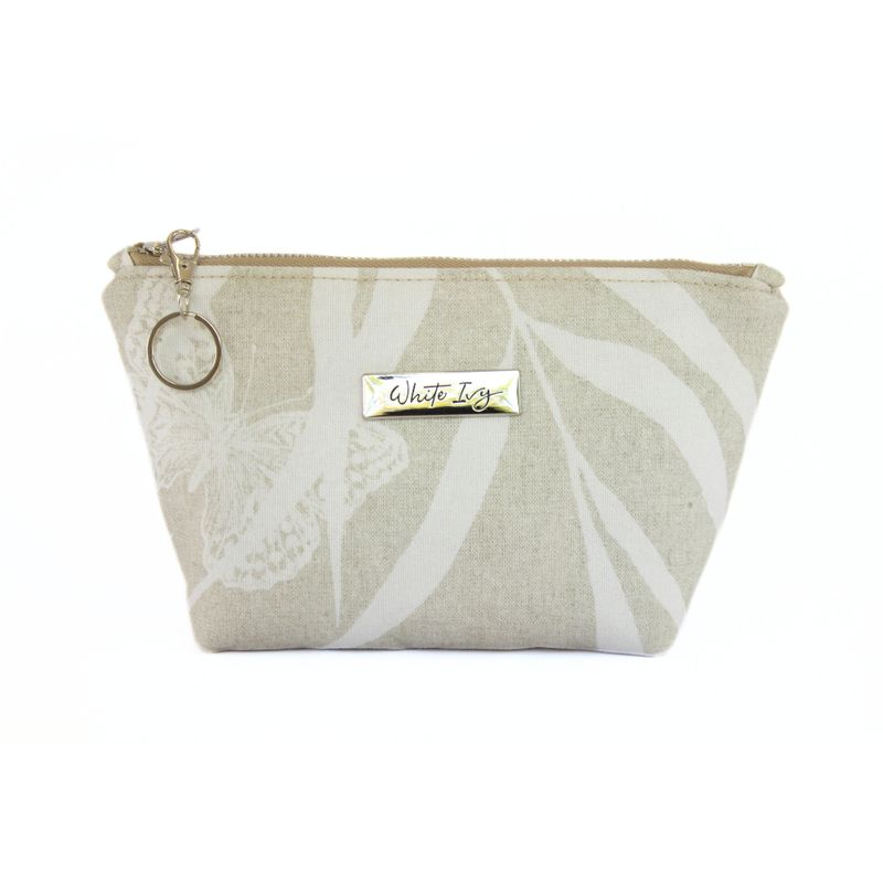 Butterfly fabric Make-up Bag