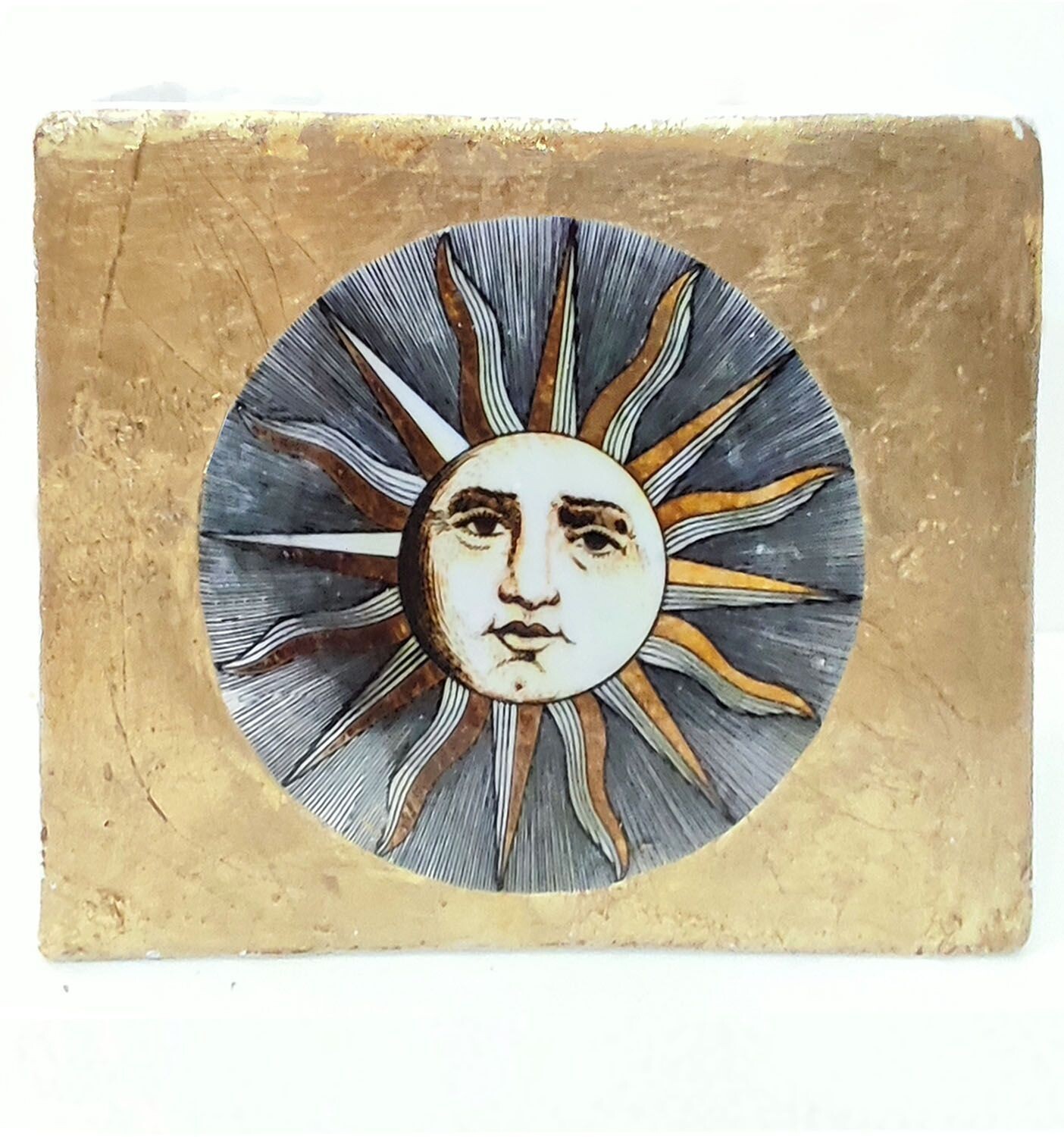 Vaso Sole quadrato   in ceramica