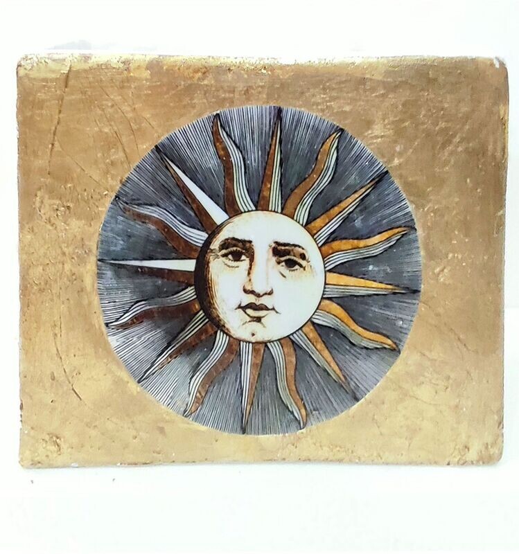 Vaso Sole quadrato   in ceramica