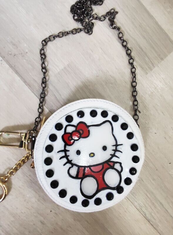 Borsello tondo  Hello Kitty