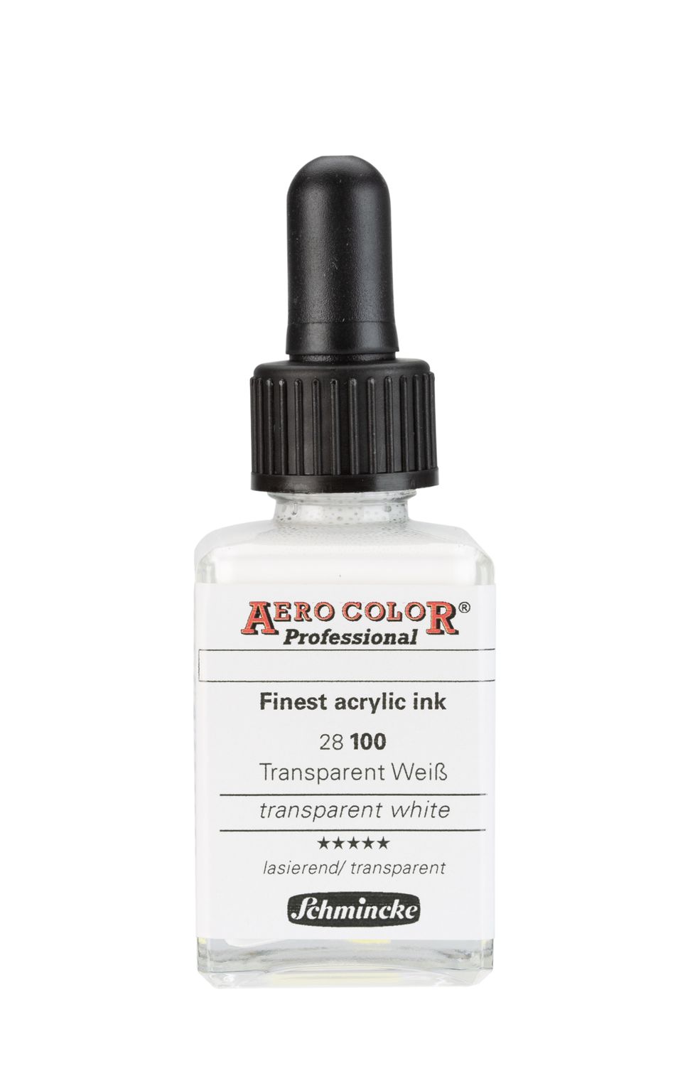 Aero Color Finest acrylic ink Transparent Weiß