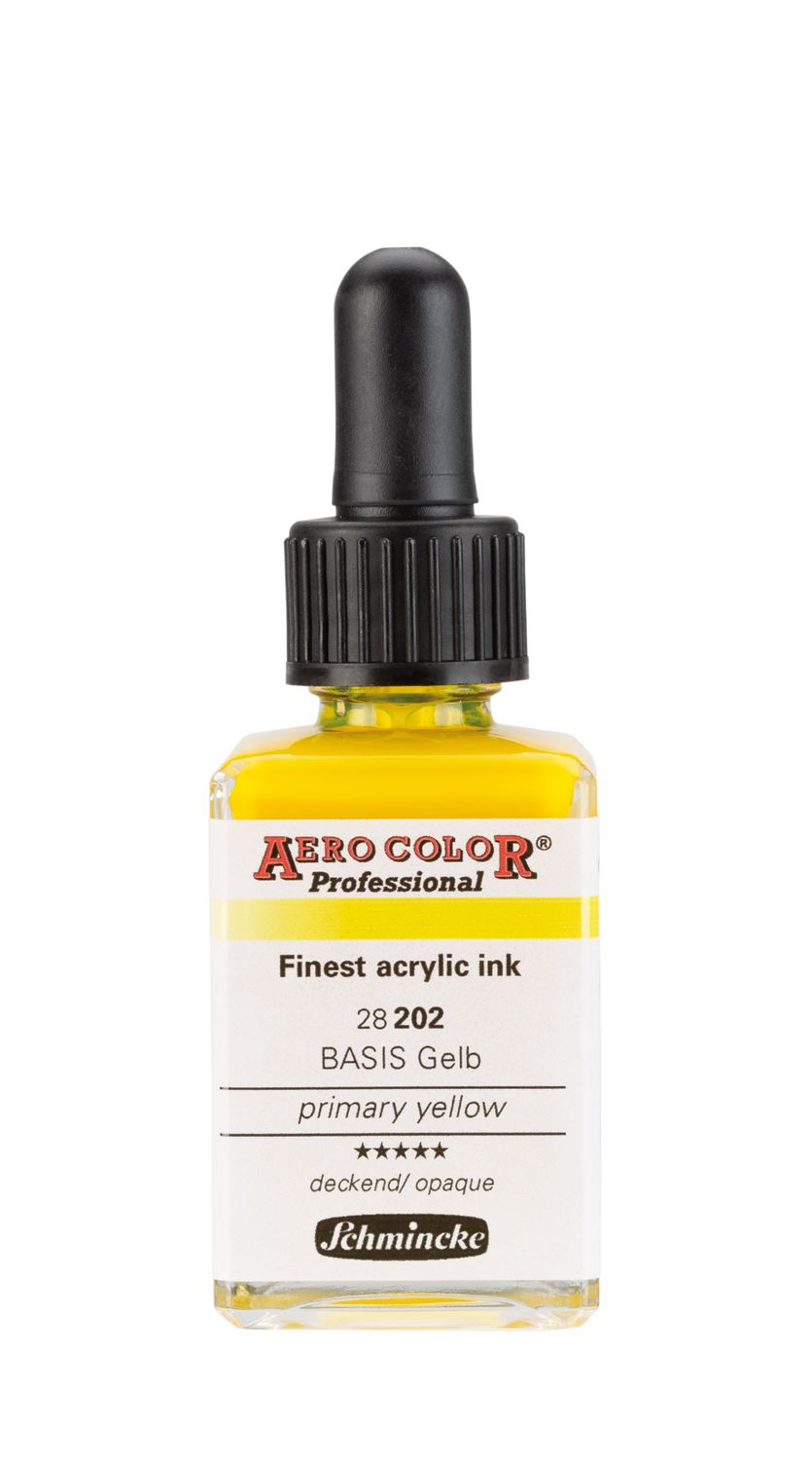 Aero Color Finest acrylic ink Basis Gelb