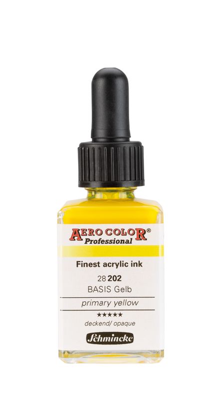 Aero Color Finest acrylic ink Basis Gelb Aero Color Finest acrylic ink Basis Gelb