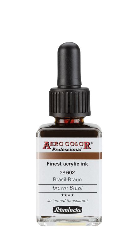 Aero Color Finest acrylic ink Brasil-Braun Aero Color Finest acrylic ink Brasil-Braun
