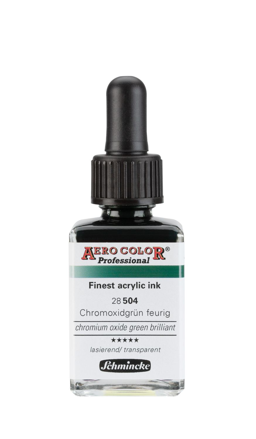 Aero Color Finest acrylic ink Chromoxidgrün feurig