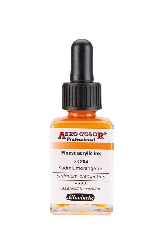 Aero Color Finest acrylic ink Kadmiumorangeton Aero Color Finest acrylic ink Kadmiumorangeton