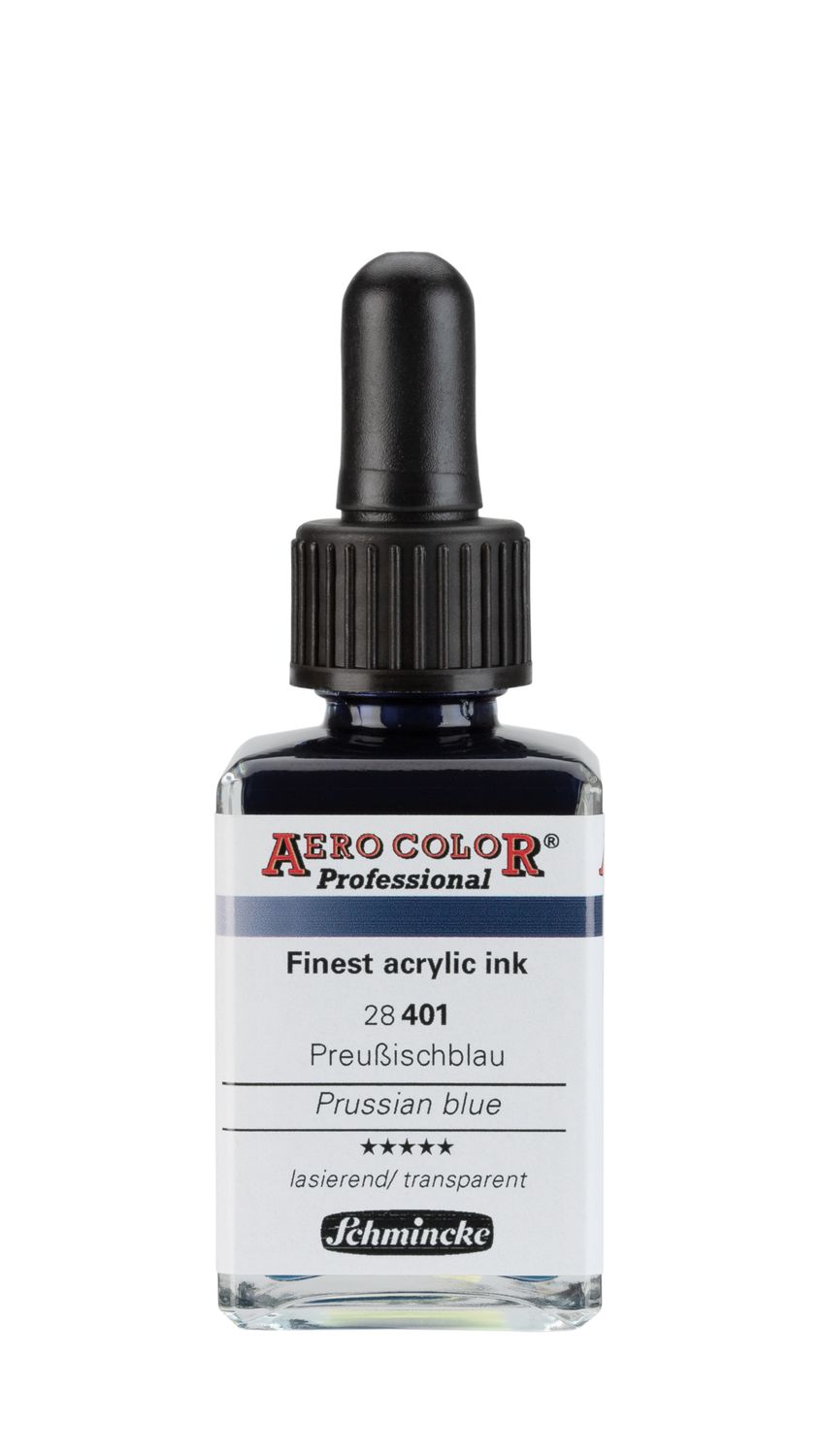 Aero Color Finest acrylic ink Preußischblau