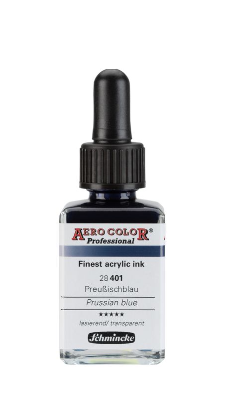 Aero Color Finest acrylic ink Preußischblau Aero Color Finest acrylic ink Preußischblau