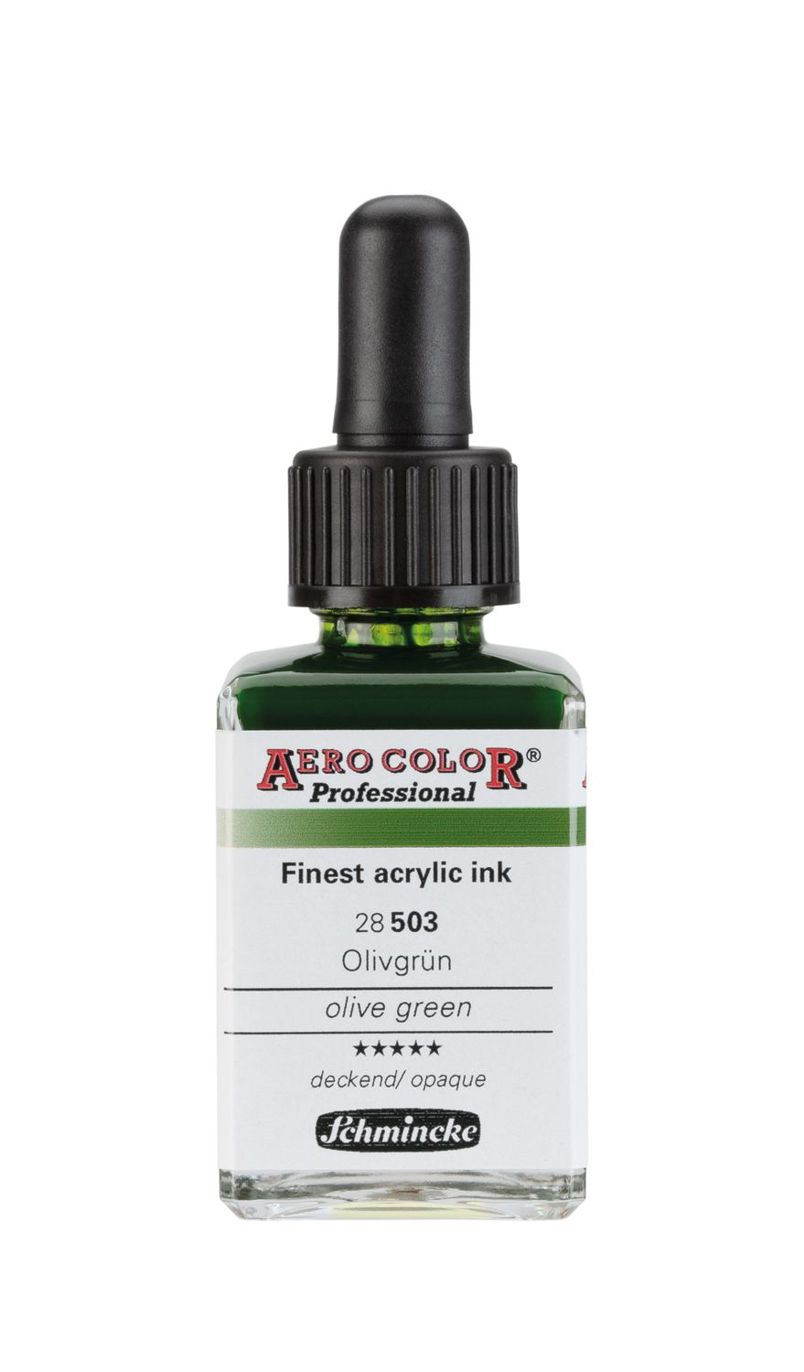 Aero Color Finest acrylic ink Olivgrün