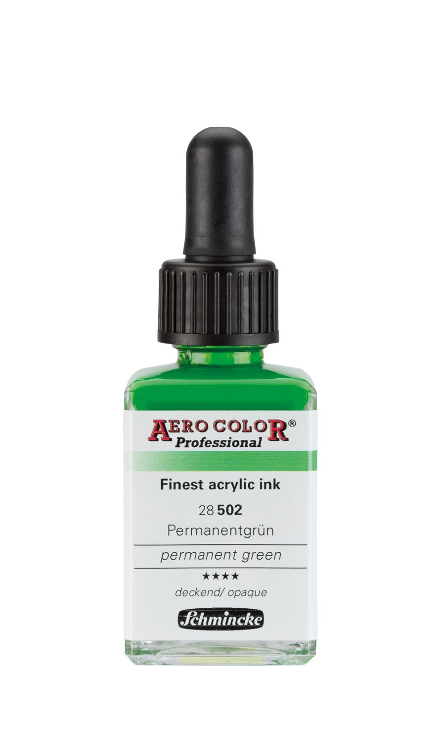 Aero Color Finest acrylic ink Permanentgrün