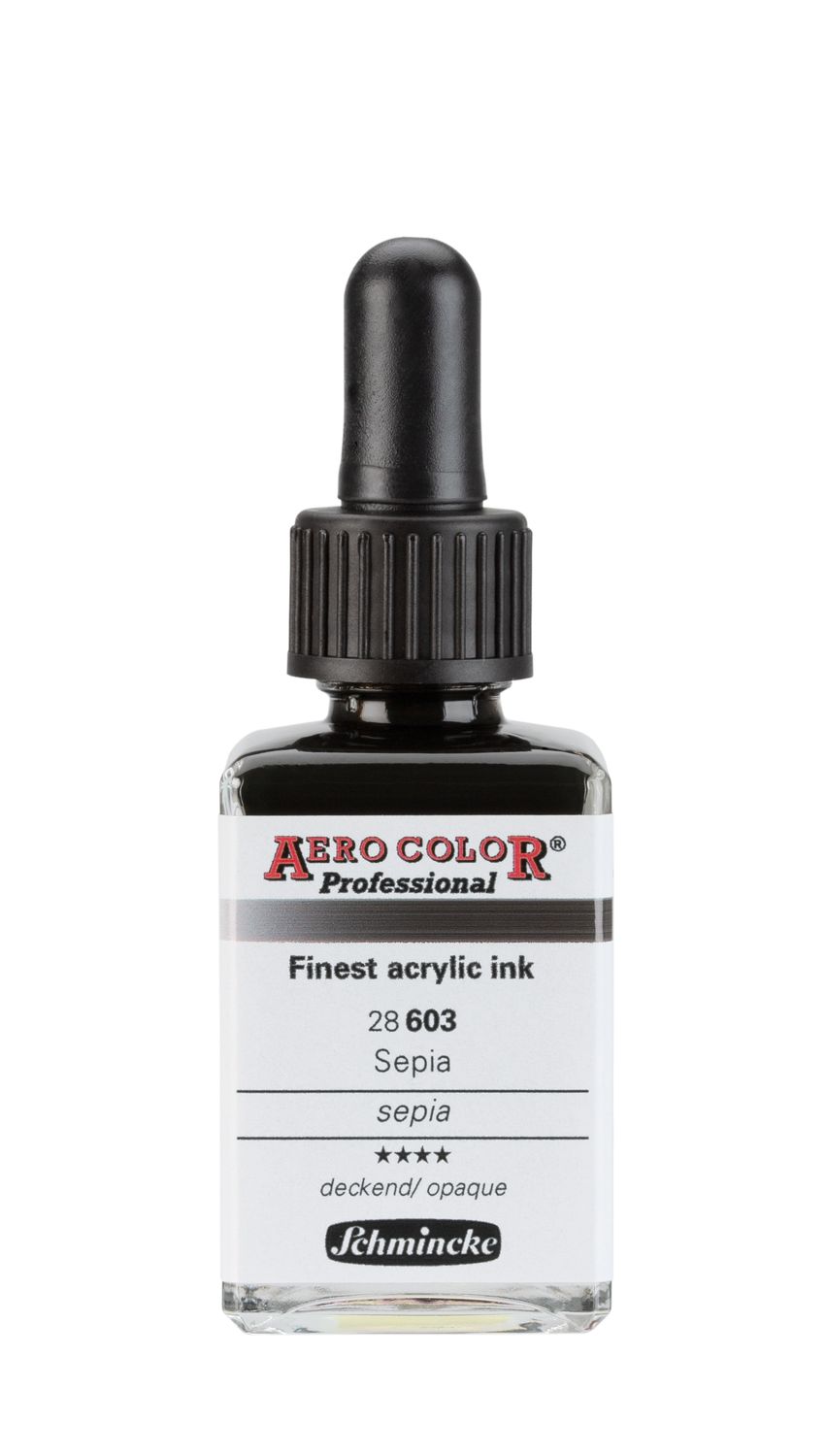 Aero Color Finest acrylic ink Sepia