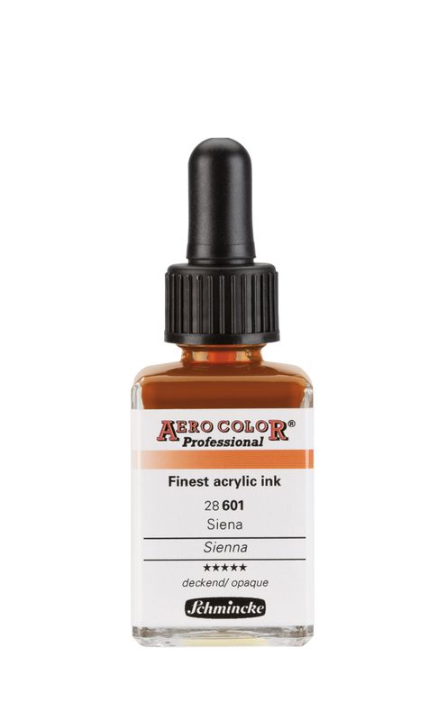 Aero Color Finest acrylic ink Siena