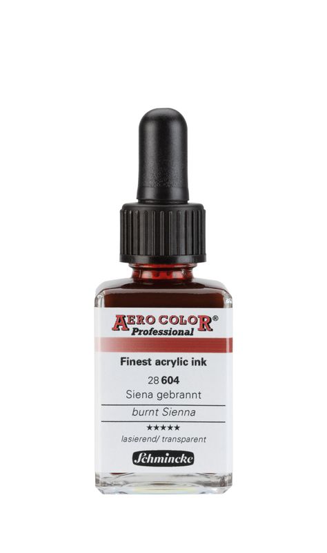 Aero Color Finest acrylic ink Siena gebrannt Aero Color Finest acrylic ink Siena gebrannt