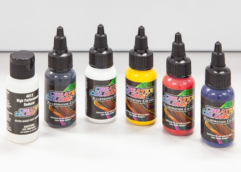 Createx Illustration Primary Set 6 x 30 ml