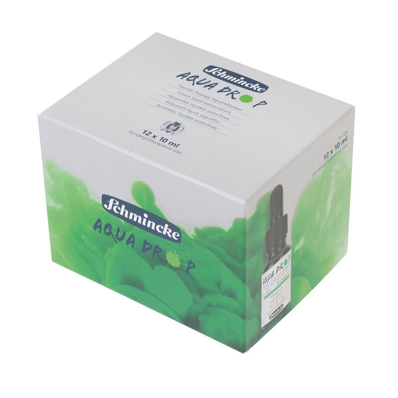 Schmincke Aqua Drop – Angebots-Set mit 12 x 10 ml Flaschen