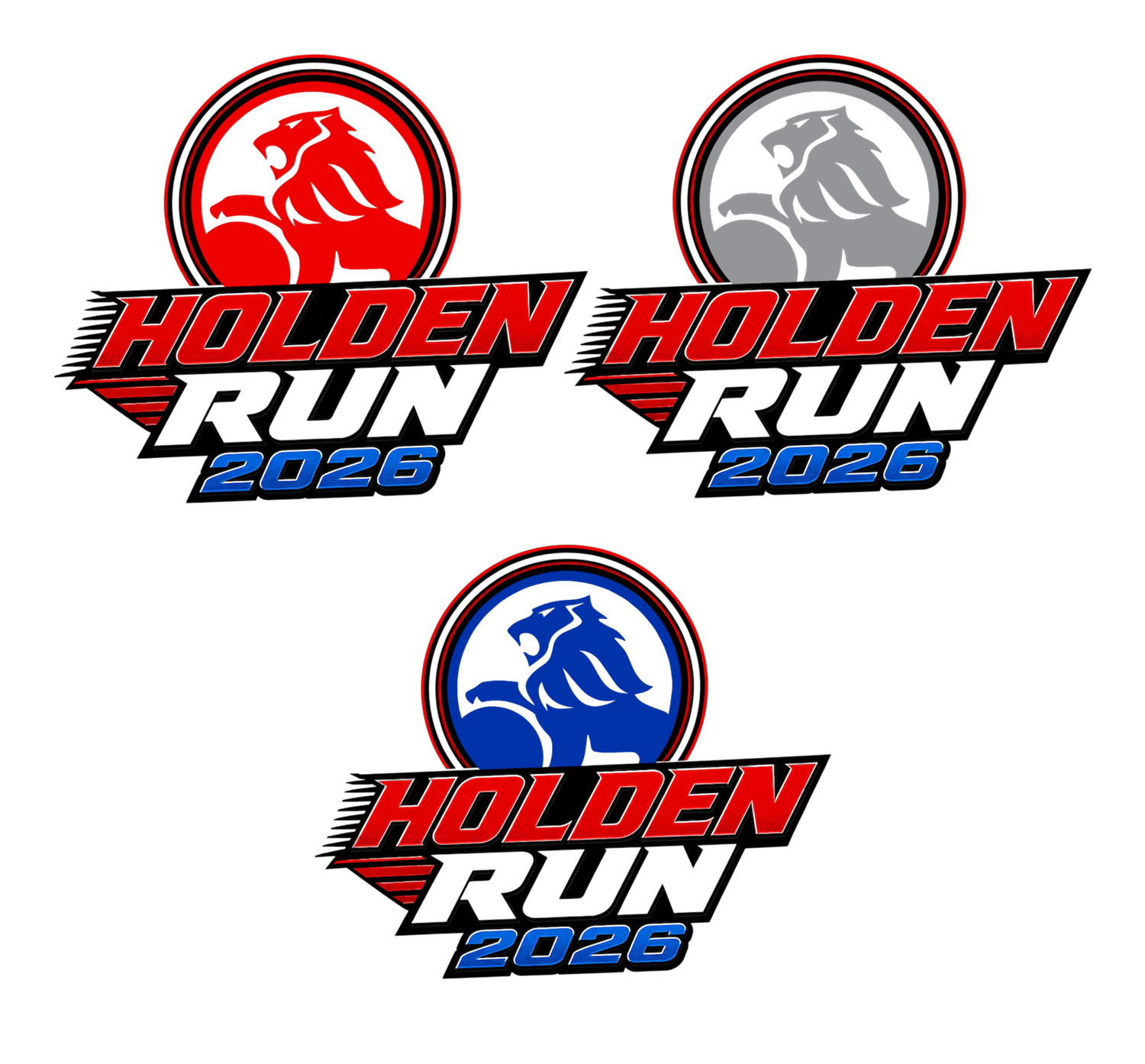 Holden Run 2026 Vinyl Sticker