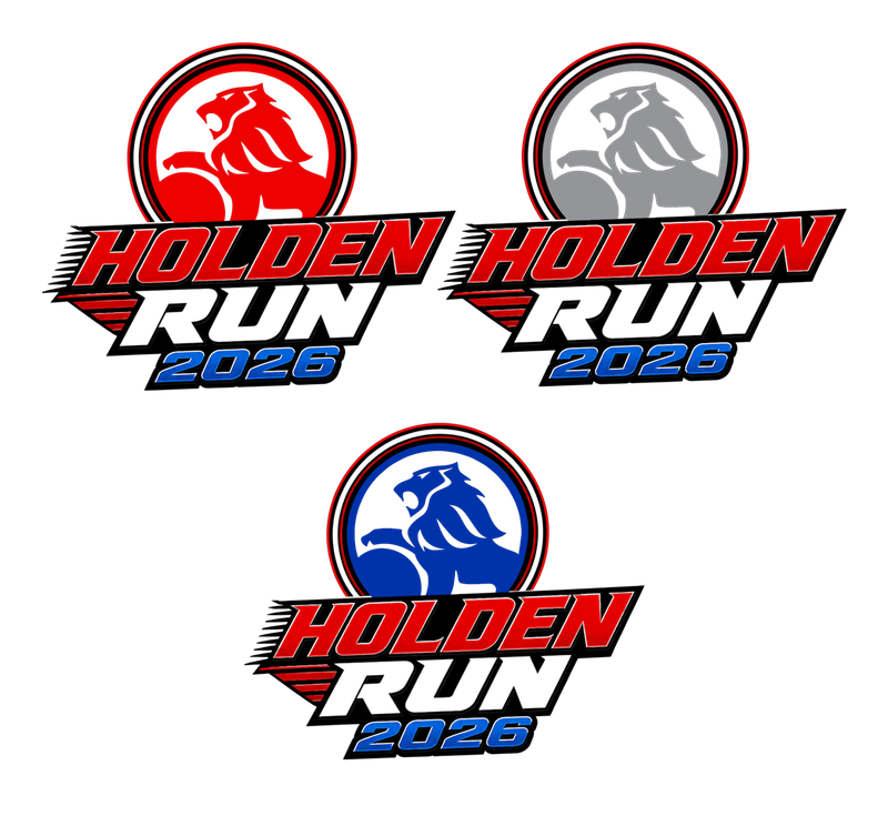 Holden Run 2026 Vinyl Sticker