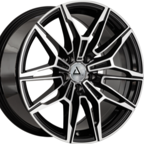 AAA Wheels 686 Noir Face Polie