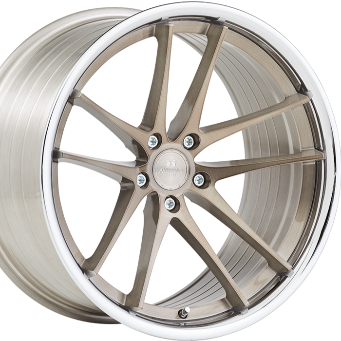 AVERSUS PATRIOT Bronze Brossée Bord Inox