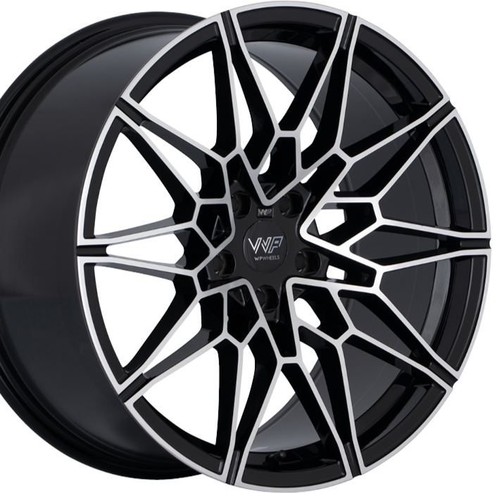 WP WHEELS 877 Noir Face Polie