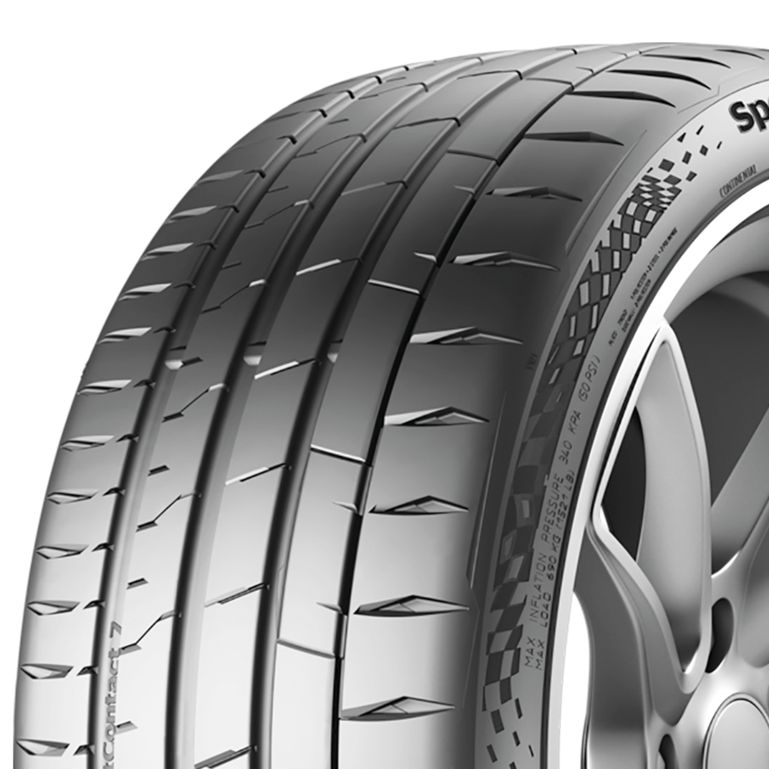 255/35R21 98Y XL CONTINENTAL CONTISPORTCONTACT 7