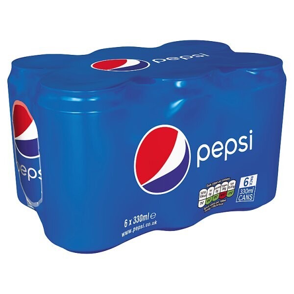 Pepsi Cola Can 6x330ml