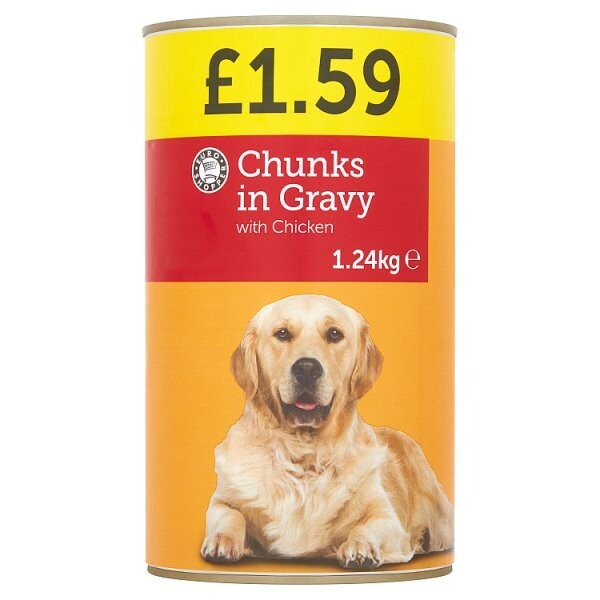 Euro Shopper Chunks in Gravy with Chicken 1.24kg