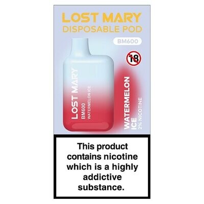 Lost Mary Disposable Pod BM600 Watermelon Ice