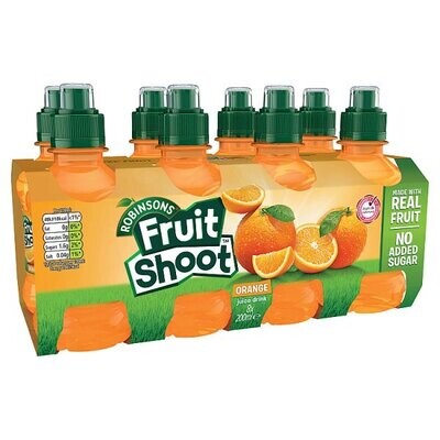 Robinsons Fruit Shoot Orange 8 x 200ml