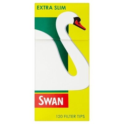 Swan Pre Cut Filter Tips Extra Slim 20 x 120 Filter Tips