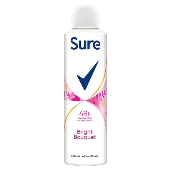 Sure Bright Bouquet Anti-perspirant Aerosol 150 ml