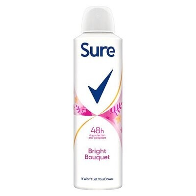 Sure Bright Bouquet Anti-perspirant Aerosol 150 ml