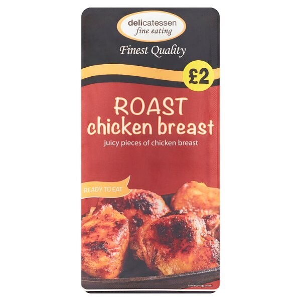 Delicatessen Fine Eating Roast Chicken Breast 125g