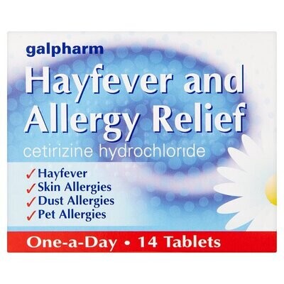 Galpharm Hayfever and Allergy Relief 14 Tablets