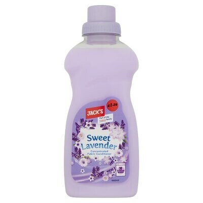 Jack&#39;s Sweet Lavender Concentrated Fabric Conditioner 30 Washes 750ml