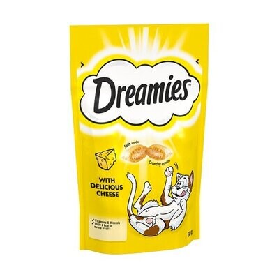 Dreamies Cat Treat Biscuits with Cheese 60g