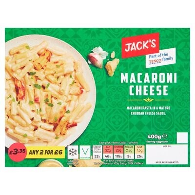 Jack&#39;s Macaroni Cheese 400g