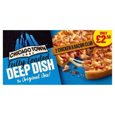 Chicago Town 2 Deep Dish Chicken&amp; Bacon Club
