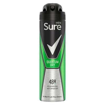 Sure Quantum Dry Anti-perspirant Deodorant Aerosol 150 ml