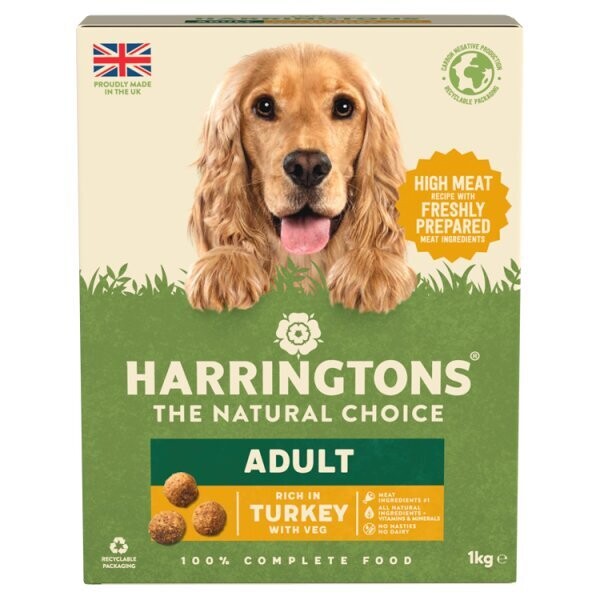 Harringtons Adult Rich in Turkey with Veg 1kg