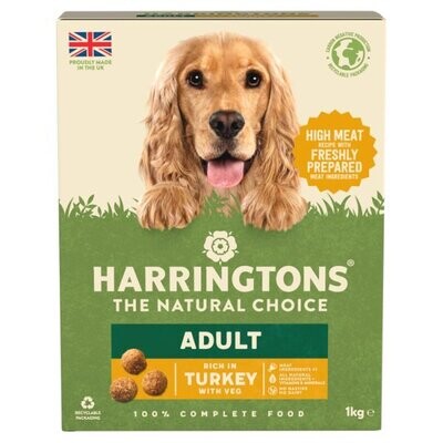 Harringtons Adult Rich in Turkey with Veg 1kg