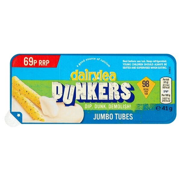 Dairylea Dunkers Jumbo Tubes Cheese Snack 41g