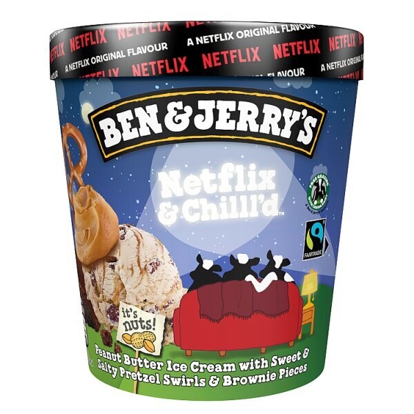 Ben &amp; Jerry&#39;s Netflix &amp; Chilll&#39;d Ice Cream 465 ml