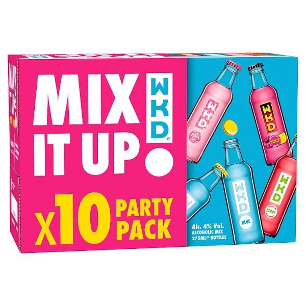 WKD Mixed Pack 10 x 275ml