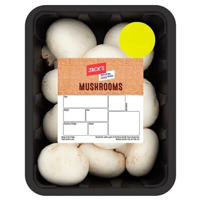 Jack&#39;s Closed Cup Mushrooms 250g
