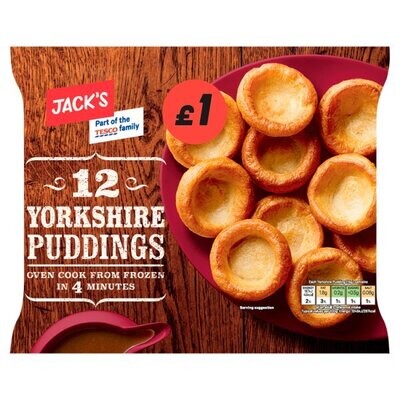 Jack&#39;s 12 Yorkshire Puddings 185g